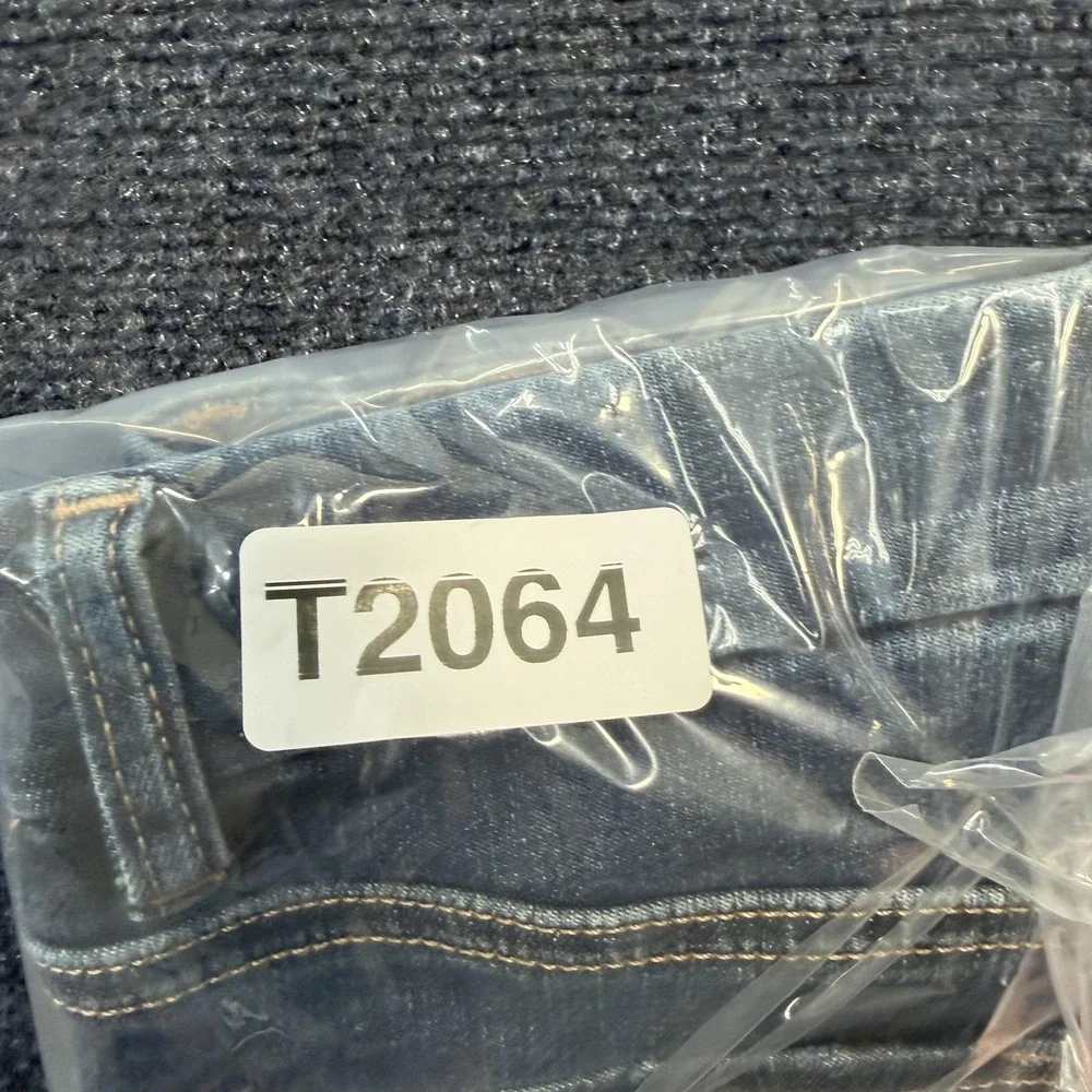 American Eagle Curvy Hi-Rise Jegging Womens 00 Blue Next Level Stretch Denim